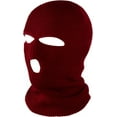 thumbnail image 4 of Unisex Full Face,3 Hole Full Face Mask Ski Mask,Winter Cap Knitted Face Mask,Balaclava Warm Outdoor Windproof Beanie Hat,Breathable Motorcycle Winter Full Face Shield Cap, 4 of 7