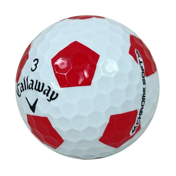 24 Callaway Chrome Soft Truvis 5A Recycled Golf Balls, by Mulligan USA
