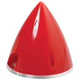 thumbnail image 1 of Great Planes 3 "Aluminio Spinner Nylon Rojo Great Planes 73555800, 1 of 1