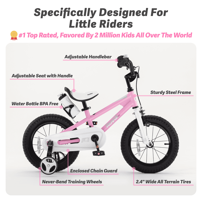 Training Wheels Royal Baby Bike Accessories Royalbaby Boys Girls