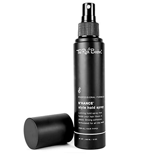 The Rich Barber N’Hance Hair Fibers Hold Spray Effective Conditioning