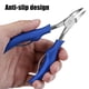 thumbnail image 5 of Cortaúñas para dedos de los pies Unique Bargains acero inoxidable azul, 5 of 7