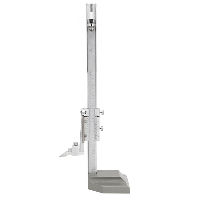 Calibrador de altura ajustable, herramienta de medición de calibre de marcado, 300 mm con lupa(300mm)