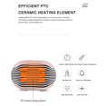 thumbnail image 1 of Ventilador de calefacción de escritorio, calentador eléctrico doméstico de 2 modos para calefacción de dormitorio de invierno, 1 of 8
