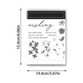 thumbnail image 3 of 2025 Business Card Cutting Dies for DIY Scrapbooking Holiday Albums Birthday Invitations Craft Projects, 3 of 6