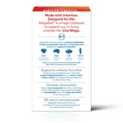 MegaRed Advanced 4in1 500mg Omega-3 Fish Krill Oil Supplements, Heart Brain Eyes Joints Health, 80 Softgels