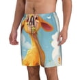thumbnail image 2 of Fotbe Happy Goat In Meadow Trajes de Baño Estampados para Hombre, Shorts de Verano de Secado Rápido, Ropa de Playa, Bañadores-XX-Large, 2 of 6