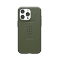 thumbnail image 3 of UAG iPhone 15 Pro Max Case 6.7" Civilian Olive Drab Built-in Magnet Compatible with MagSafe Charging Rugged Military Grade Dropproof Protective Cover by URBAN ARMOR GEAR, 3 of 9