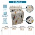 thumbnail image 6 of Yellow Diamond Table Runner - 108 Inch Long Modern Geometric Middle Century Beige Cotton and Linen Blended Dress Scarves Farmhouse Table Runner for Kitchen Dining, Coffee Table, 13" x 108", 6 of 8