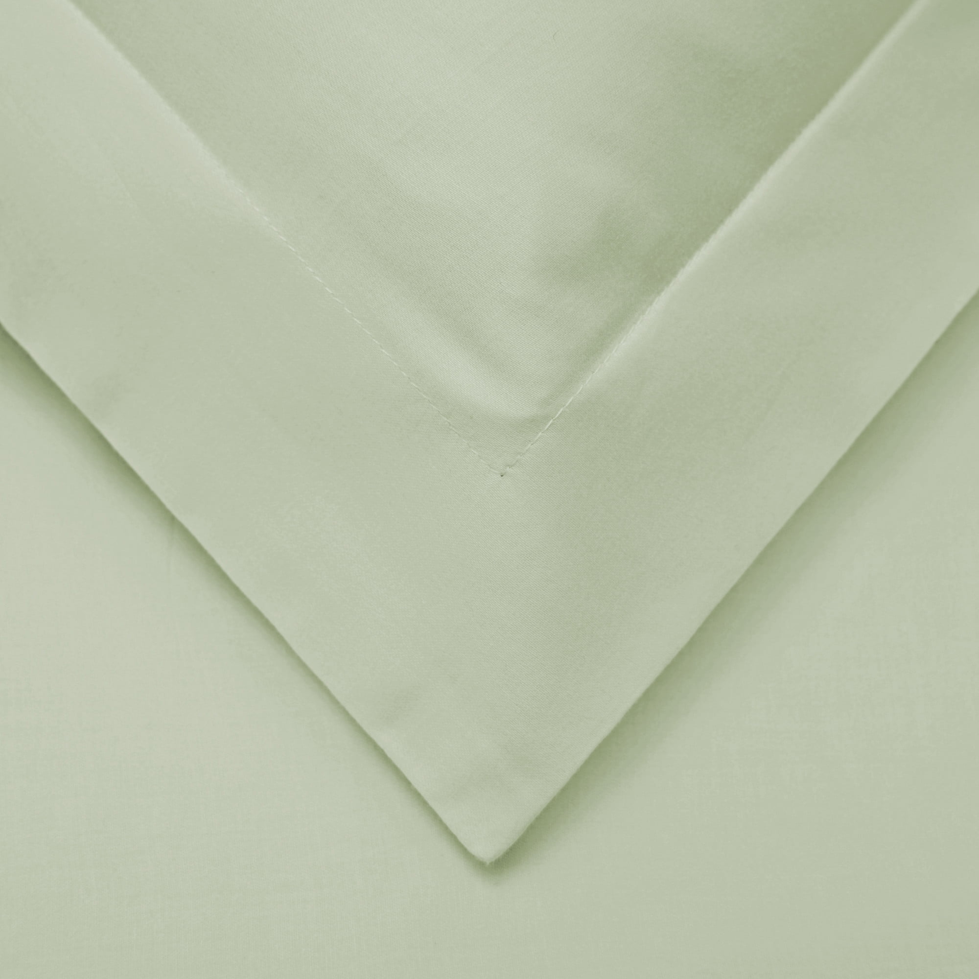 Superior 1000 Thread Count 3-Piece Georgine Duvet Cotton Blend Cover Set, Full/ Queen, Green