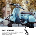 thumbnail image 3 of Motorcycle Heated Grip USB Wired Temp Control Handlebar Hand Warmer Pad, 3 of 8