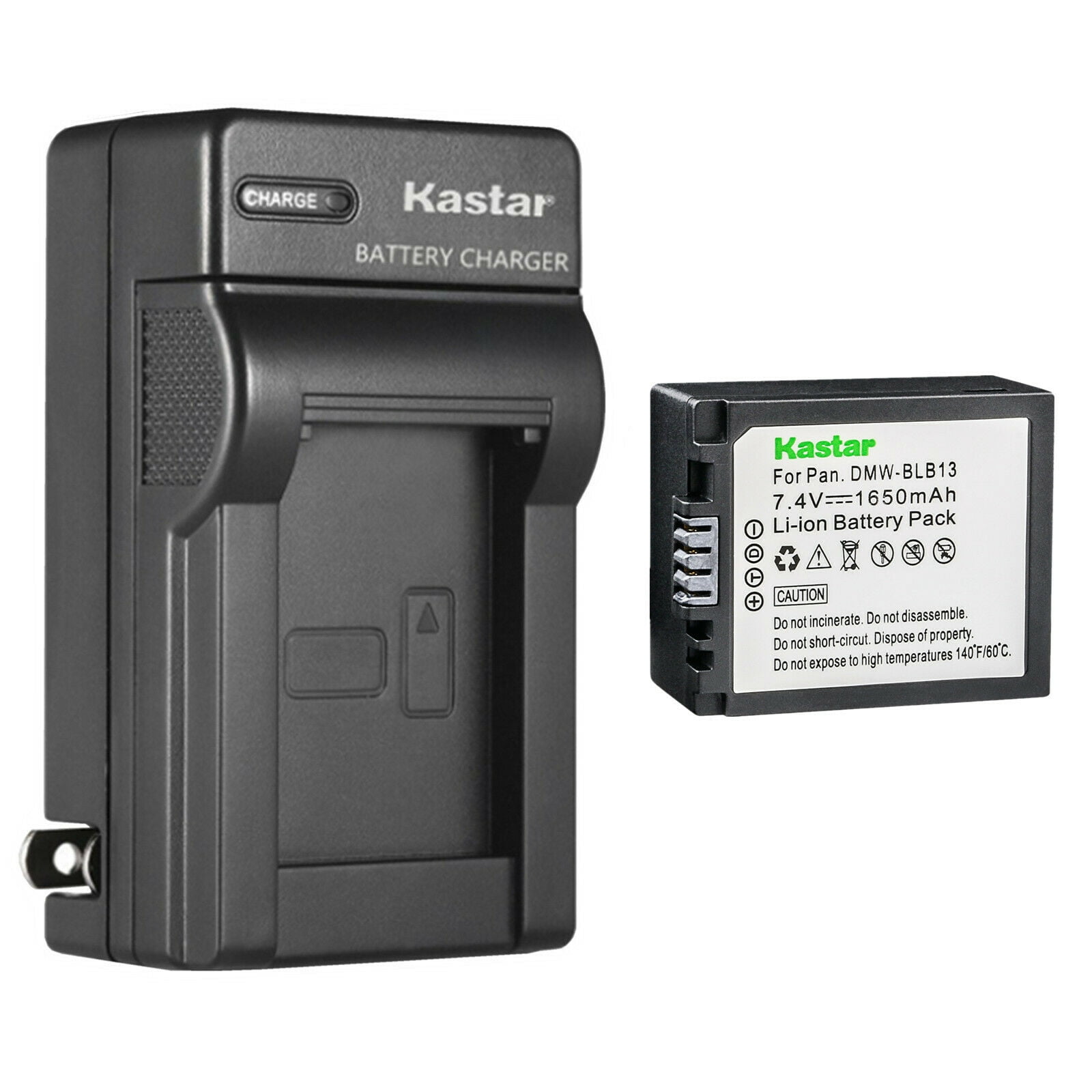Kastar 1-Pack Battery and AC Wall Charger Replacement for Panasonic Lumix DMC-G2 DMC-G2A DMC-G2R DMC-G2K DMC-G2KGK DMC-G2W Lumix DMC-G10 DMC-G10K DMC-G10W Lumix DMC-GF1 DMC-GF1C DMC-GF1CGK DMC-GF1K