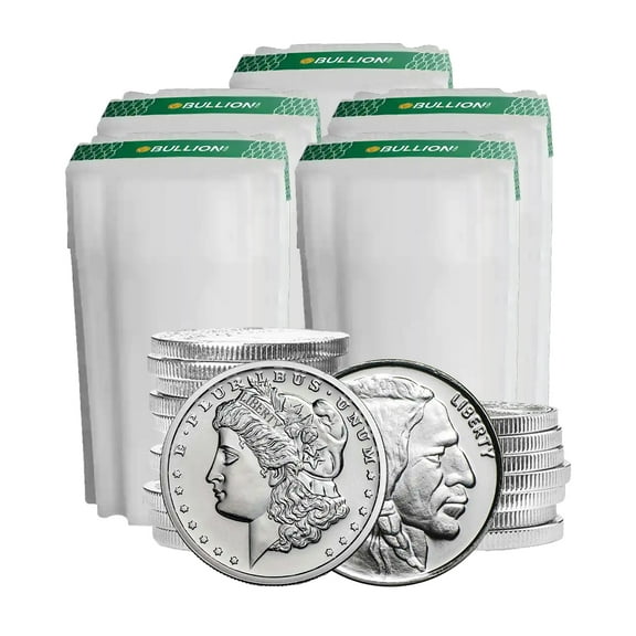 1 oz Silver Round - Random Design - Lot of 100