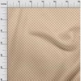 thumbnail image 3 of oneOone Cotton Silk Light Peach Fabric Houndstooth Craft Projects Decor Fabric Printed By The Yard 42 Inch Wide, 3 of 4