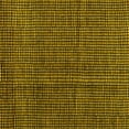 thumbnail image 1 of Ahgly Company Indoor Square Abstract Yellow Modern Area Rugs, 4' Square, 1 of 4