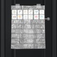 thumbnail image 3 of Luxshiny Kids Toy Storage Bags Over Door Organizer Transparent PVC For Parents 1Pack, 3 of 8