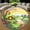 Hobbit House, variant on Circle Area Rug, Hobbit House Washable Non-Slip Floor Carpet, Soft Rug for Living Room Bedroom Decor 24 Inch