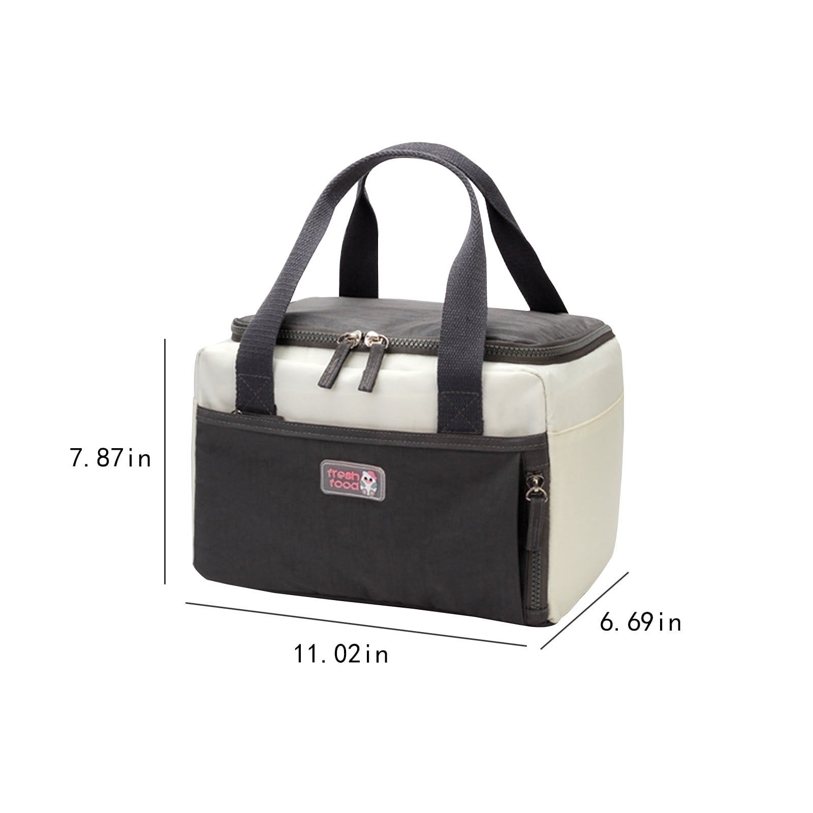 PRETXORVE Organization and Storage Breast Pump Bag Tote with Cooler Compartment for Breast Pump, Cooler Bag, Breast Milk Bottles and More, Double Layer Pumping Bag for Working Moms