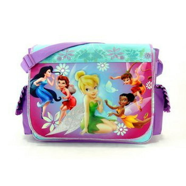 Messenger Bag Disney Tinkerbell Fairies Magic Garden School Bag
