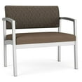 thumbnail image 1 of Pemberly Row Chaise d'Attente pour Réception Bariatrique - Acier Argenté / Brun / Brun, 1 of 5