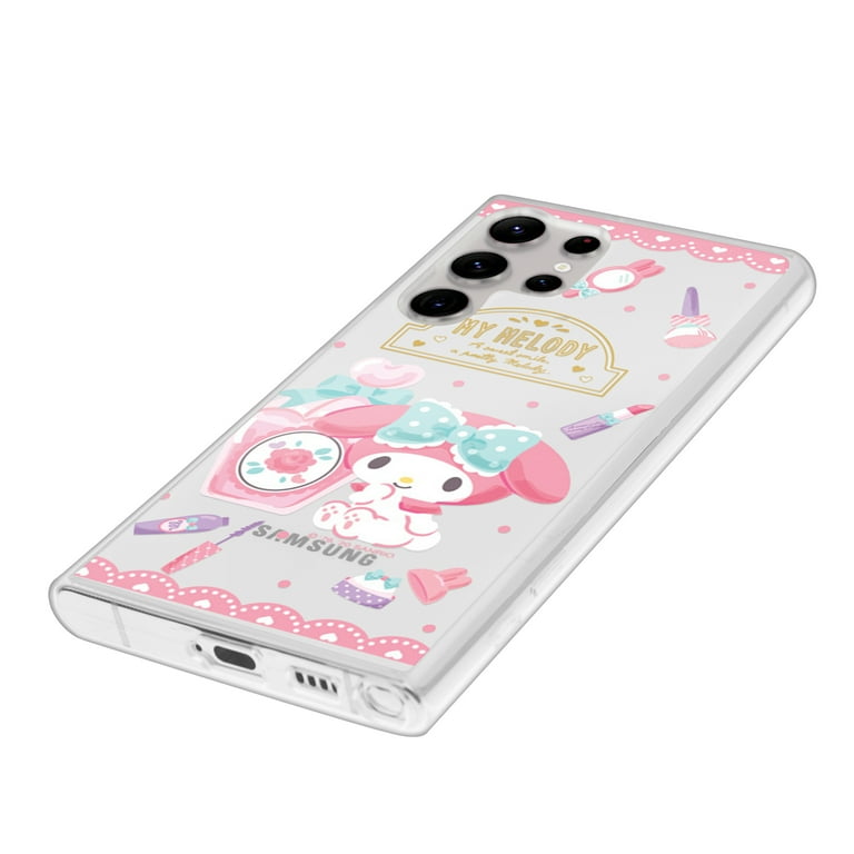 Galaxy S25 Ultra Case (6.9inch) Sanrio Cute Clear Soft Jelly Cover