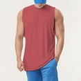 thumbnail image 4 of Sngxgn Men's Tank Tops Sleeveless Shirts Fit Gym Training Workout(Red,M), 4 of 4