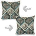 Decorative Throw Pillow Covers Designer Geometric Blue Pillow Covers
