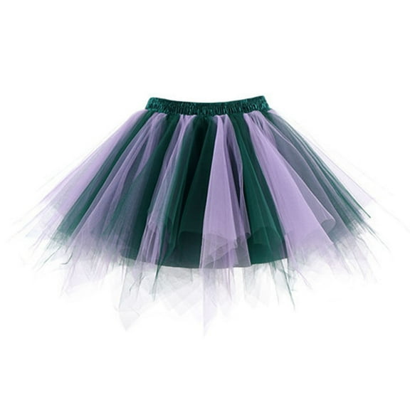 EHRWE Women's Skirt Swing Underskirt Women Petticoat Skirt Cute Skirt Festival Party Skirt