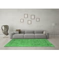 thumbnail image 3 of Ahgly Company Indoor Rectangle Oriental Emerald Green Industrial Area Rugs, 2' x 3', 3 of 4