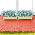 thumbnail image 4 of 4 Bundles Artificial Daffodil Flowers for Outdoors Fake Flowers Greenery No Fade Faux Plastic Plants for Decoration Outside UV Resistant Home Garden Porch Window Box Decorating(Blue）, 4 of 6
