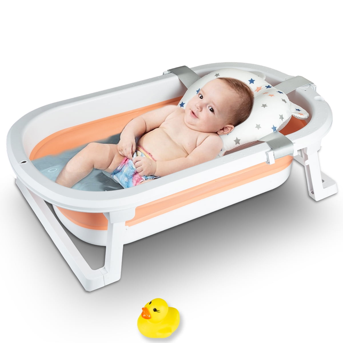 Yabanana 31 Baby Newborn Shower Baby Bath Tub Cushion Bed Support