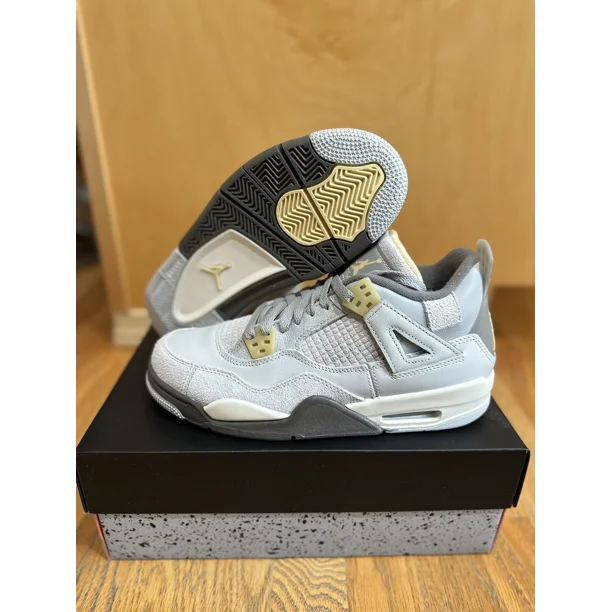 Ni - ke Ni - ke Air Jordan 4 Retro SE Craft Photon Dust DV2262-021 GS Size 7Y Brand New