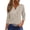 25#Purple, variant on Casual Floral Button Down Shirt for Women Loose Fit 3/4 Sleeve Summer Beach Tops Blouse with Pockets