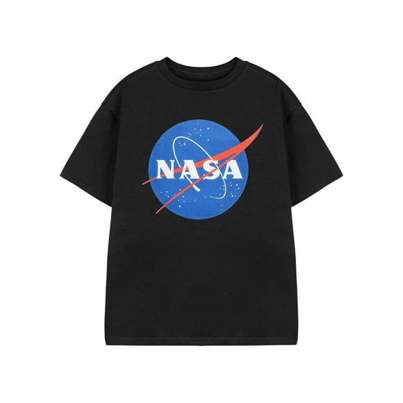 NASA Boys/Girls Classic Logo Short-Sleeved T-Shirt