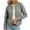 Grey, variant on GEWSEY Women's Polka Dot Cardigan Oversized Open Front Sweater Button Down Knit Outerwear Cozy Sweaters Fall Winter Trendy Cute Teacher Cardigans (Khaki, M)