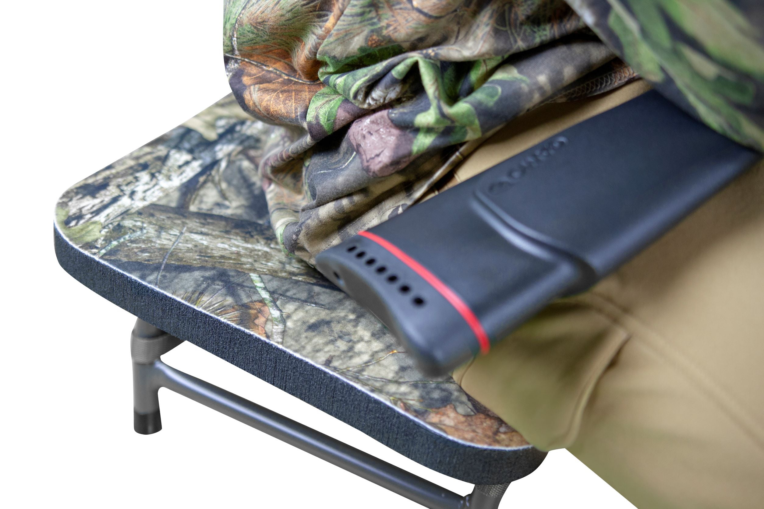 Earth Edge Mossy Oak Camo Tree Stand Cushion, Kneeling Pad, & Comfort Cushion for Ground Blinds 15"x20"x1.2"