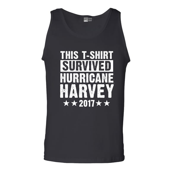 This T-Shirt Survived Hurricane Harvey Houston Texas 2017 DT Adult Tank Top