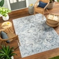 thumbnail image 4 of Hauteloom Ankti Living Room, Bedroom Machine Washable Area Rug - Blue, Ivory, Gray - 9'2" x 12', 4 of 10