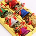 thumbnail image 5 of Set of 6 Rattan Christmas Bells Jar Decoration, 5 of 5