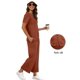 thumbnail image 2 of Conjunto de chándal de verano Outfit XIEERDUO para mujer, de 2 piezas, 2 of 5
