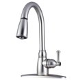 thumbnail image 1 of Grifo de Cocina Dura Faucet DF-PK160-SN Níquel Satinado, 1 of 8