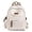 Beige1, variant on Casual Daypack for Women Classic Lightweight Multi Pocket Multi Zipper Travel Backpack,for Daily Commute Travel Use