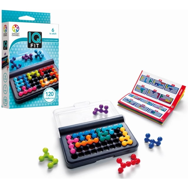 Juego SmartGames IQ Fit 3D Travel 120 desafíos durante más de 6 años