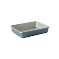 thumbnail image 4 of 2pc Nordic Ware Nonstick Aluminum Brilliant Bakeware 9 x 13 with Lid, Silver and Blue, 4 of 5