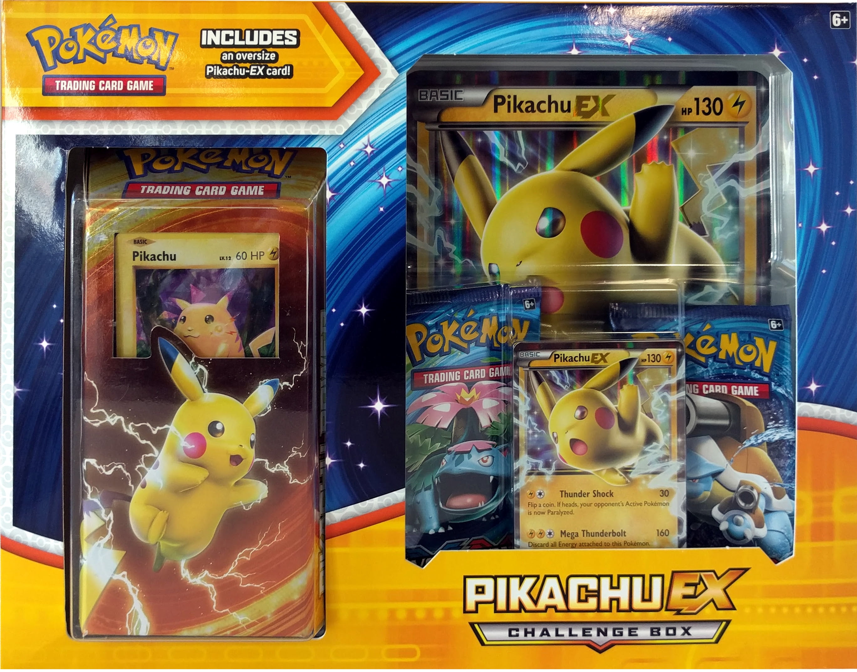 Pokemon X & Y Pikachu-EX Challenge Box - Walmart.com