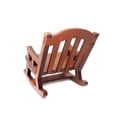 thumbnail image 3 of Sillón mecedora de madera Silla de casa de muñecas Muebles en miniatura Modelo Casa de muñecas Juguete de regalo 1:12 Methold  FN0068-00B, 3 of 6