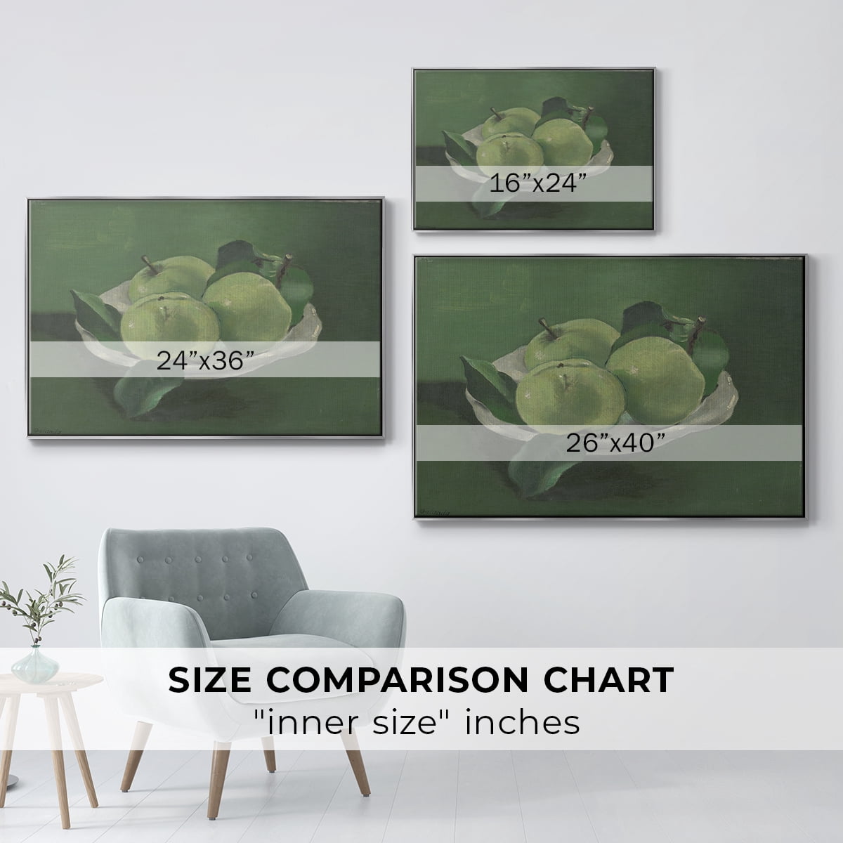 Vintage Botanical Print-LII By Wexford Home Framed in Silver Wood Gallery Wrapped Canvas 25 in. x 37 in.