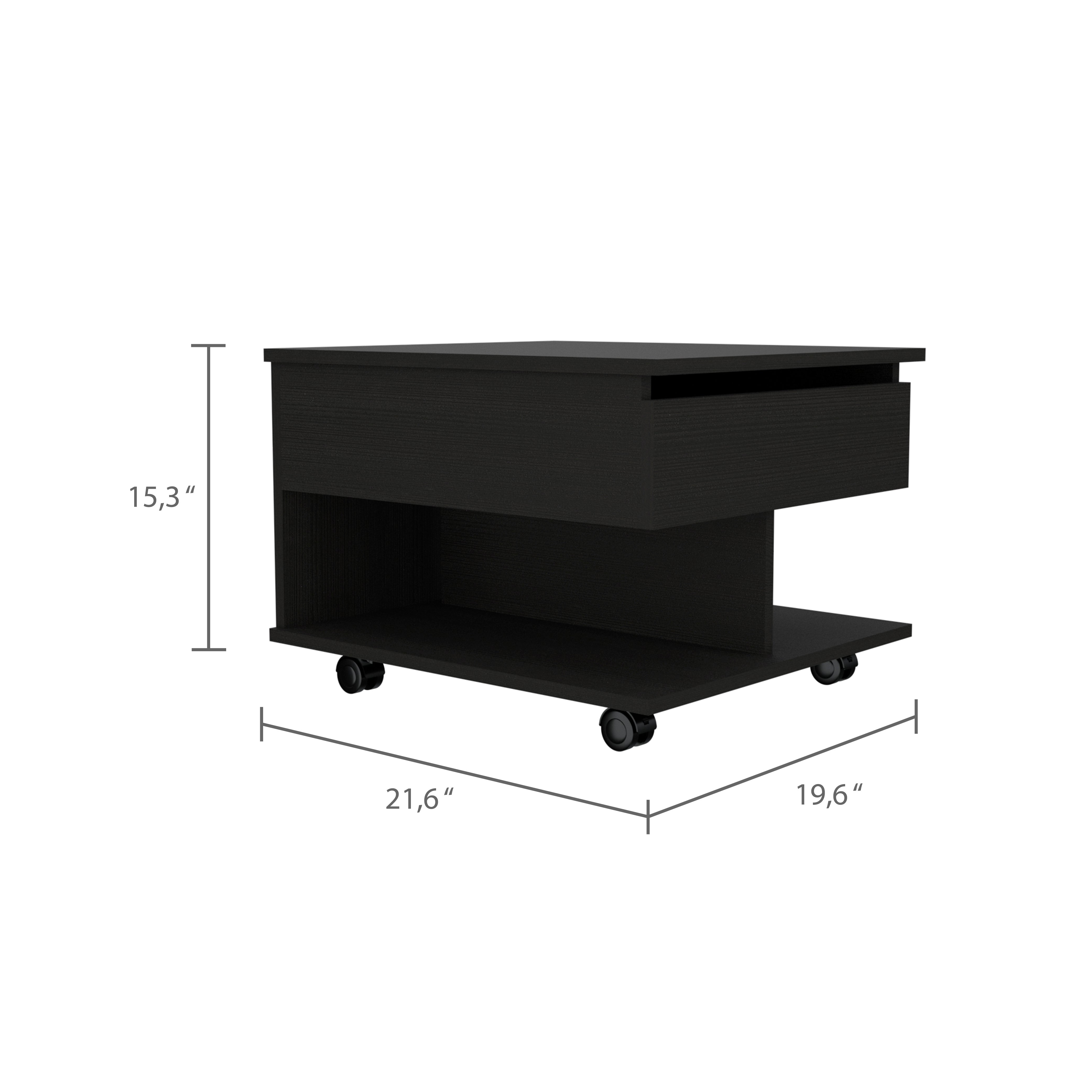 Boahaus Mantua Coffee Table (Black)