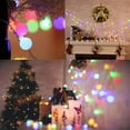 thumbnail image 2 of GRNSHTS LED String Lights Bulb Warm White Globe Fairy Lights for Christmas/Wedding/Party Indoor and Outdoor Decoration （Color 6 meters with 40 lights）, 2 of 5