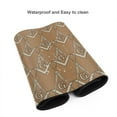 thumbnail image 7 of Large Mouse Pad, Brown Mason Masonic Symbol Non-Slip Waterproof Rubber Keyboard Office Desk Pads Mousepad, 29.5 x 15.8 inches 3mm Thick, 7 of 7